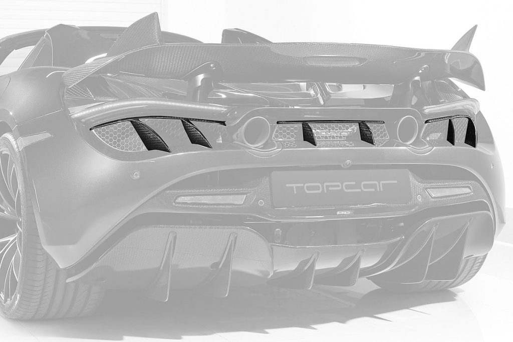 ตะแกรงท้าย ฝาครอบ McLaren 720S ทรง TOPCAR Fury 3 ชิ้น