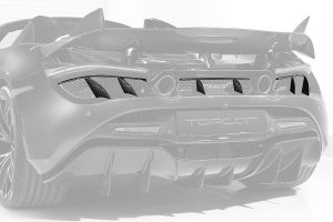 ตะแกรงท้าย ฝาครอบ McLaren 720S ทรง TOPCAR Fury 3 ชิ้น
