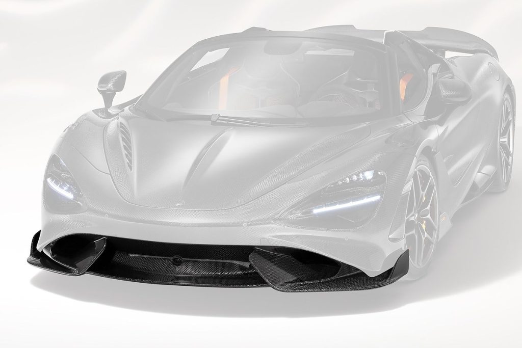 ลิ้นหน้า ตัวกลาง McLaren 765LT Spider ทรง TOPCAR Carbon Edition