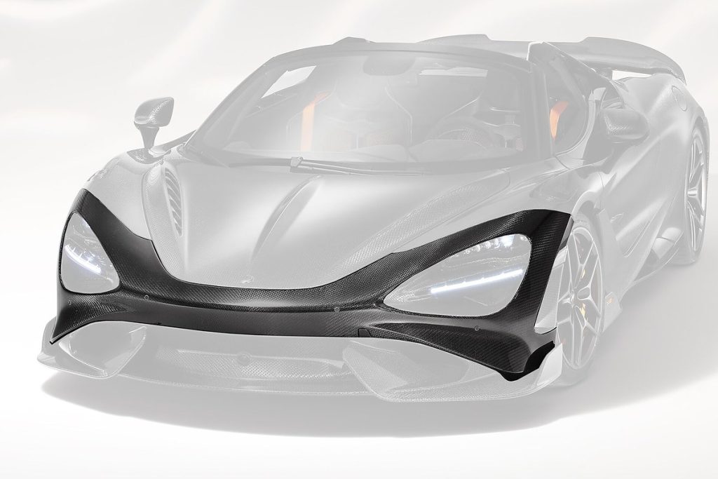 กันชนหน้า Carbon Fiber McLaren 765LT Spider ทรง TOPCAR Carbon Edition