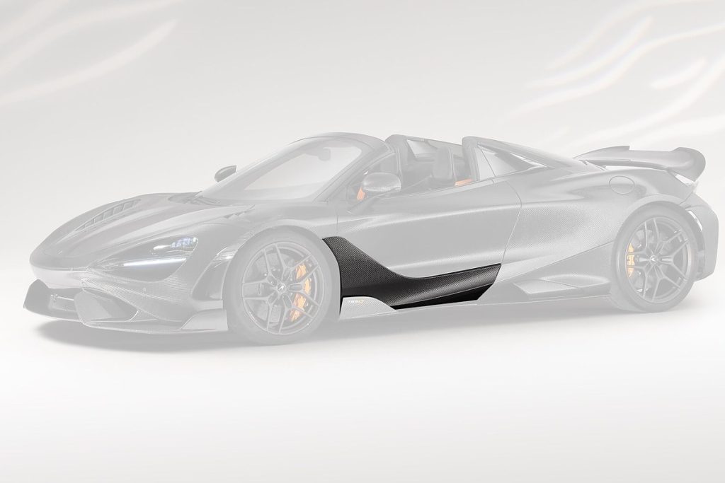 คิ้วประตู Carbon Fiber McLaren 765LT Spider ทรง TOPCAR Carbon Edition 2 ชิ้น (Door Keel Trim)