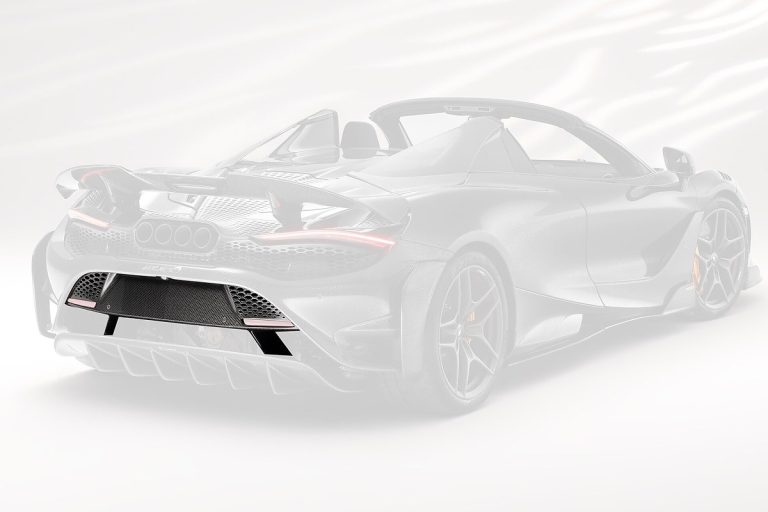 后保险杠 Carbon Fiber 中段蜂窝纹 McLaren 765LT Spider 款式 TOPCAR Carbon Edition