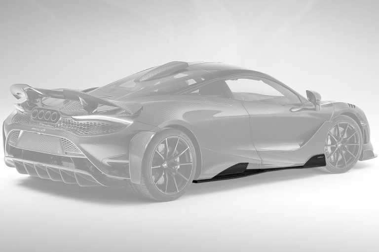 สเกิร์ตข้าง Carbon Fiber ส่วนล่าง McLaren 765LT Coupe ทรง TOPCAR Carbon Edition 2 ชิ้น