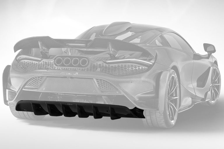 ดิฟฟิวเซอร์ท้าย Carbon Fiber McLaren 765LT Coupe ทรง TOPCAR Carbon Edition