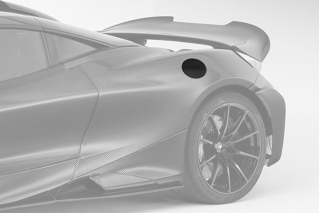 ฝาถังน้ำมัน Carbon Fiber McLaren 765LT Coupe ทรง TOPCAR Carbon Edition