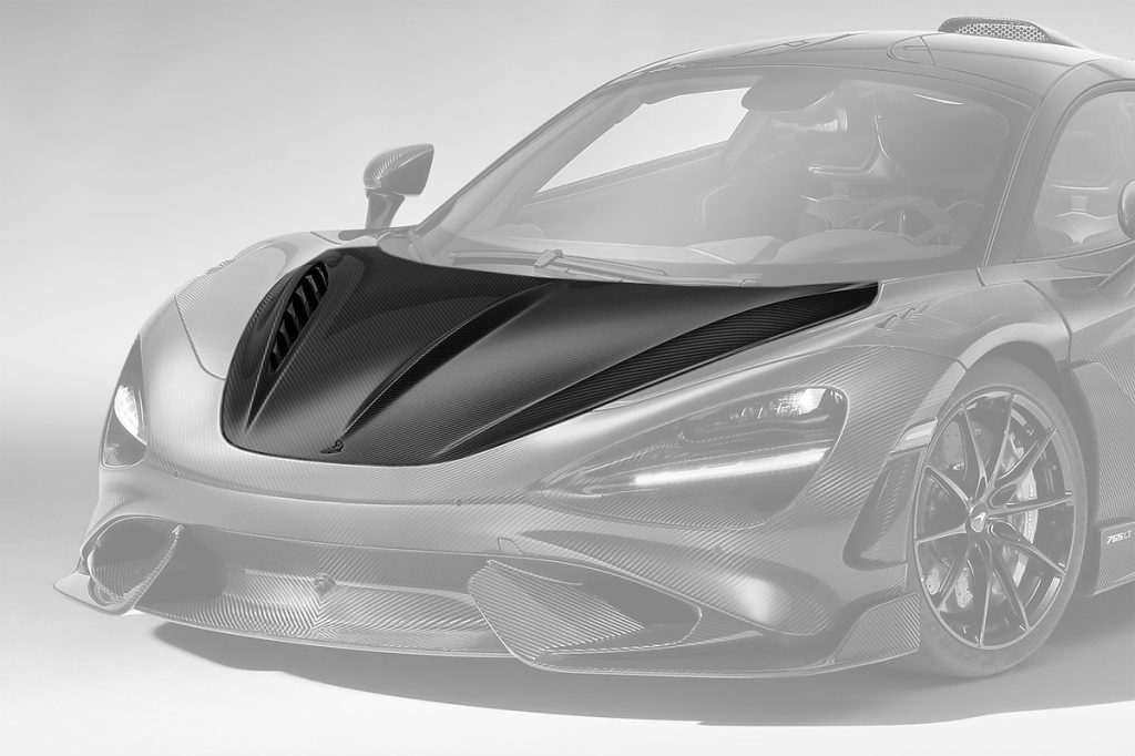 ฝากระโปรงหน้า Carbon Fiber McLaren 765LT Coupe ทรง TOPCAR Carbon Edition