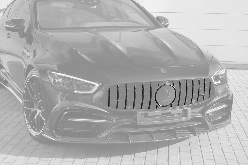 กระจังหน้า Carbon Fiber MERCEDES BENZ X290 AMG GT 4-Door ทรง TOPCAR INFERNO