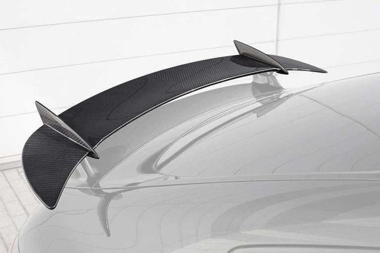 Rear Spoiler Carbon Fiber pattern Shark Style MERCEDES BENZ X290 AMG GT 4-Door style TOPCAR INFERNO