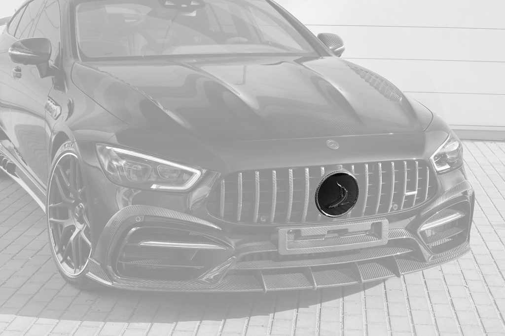 โลโก้ MERCEDES BENZ X290 AMG GT 4-Door แบบพ่นสี ทรง TOPCAR INFERNO