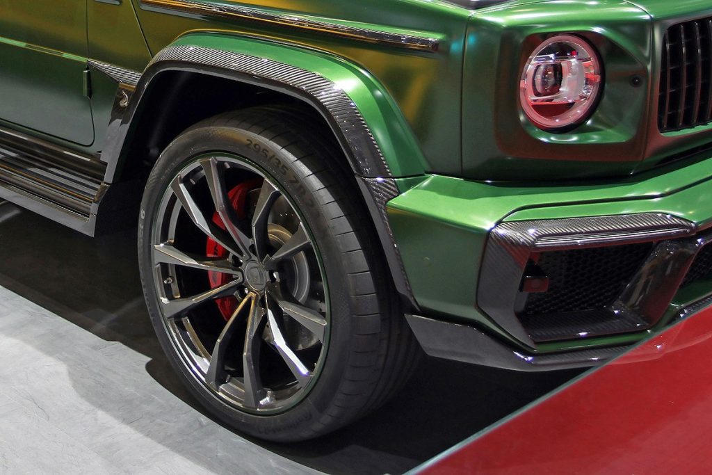 ล้อ ลาย Shark Style ขอบ 23 นิ้ว MERCEDES BENZ W464 G-Class ทรง TOPCAR INFERNO 4 ชิ้น