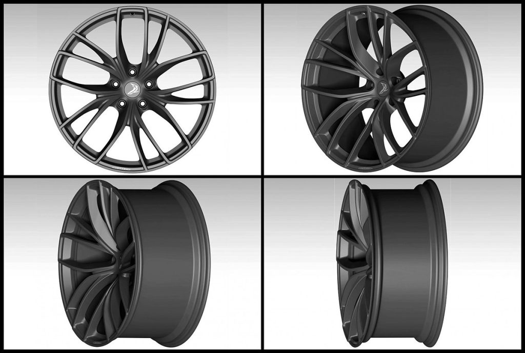 ล้อ ลาย Fury Style ขอบ 23 นิ้ว MERCEDES BENZ W464 G-Class ทรง TOPCAR INFERNO 4 ชิ้น