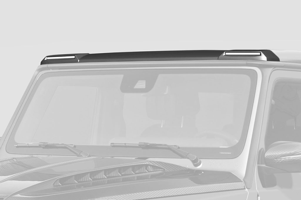 ไฟ Carbon Fiber MERCEDES BENZ W464 G-Class แบบพ่นสี ทรง TOPCAR INFERNO Light