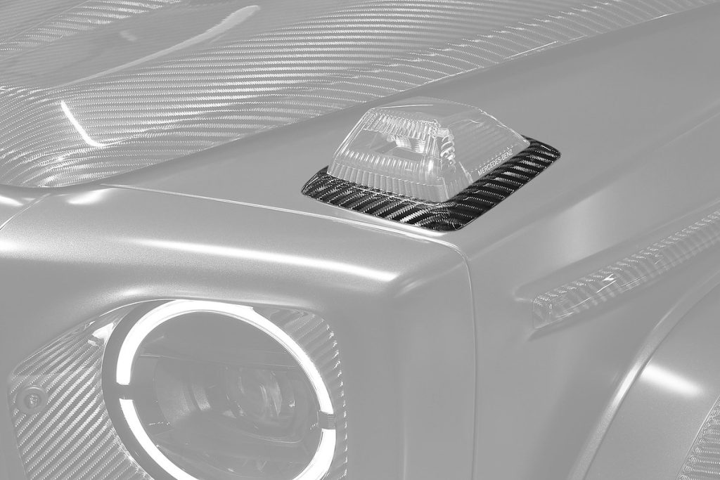 ไฟ Carbon Fiber MERCEDES BENZ W464 G-Class ทรง TOPCAR INFERNO Light 2 ชิ้น