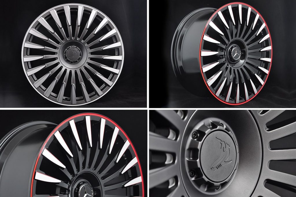 ล้อ ลาย Inferno Vision ขอบ 23 นิ้ว ตัวกลาง MERCEDES BENZ W464 G-Class ทรง TOPCAR INFERNO Light 4 ชิ้น