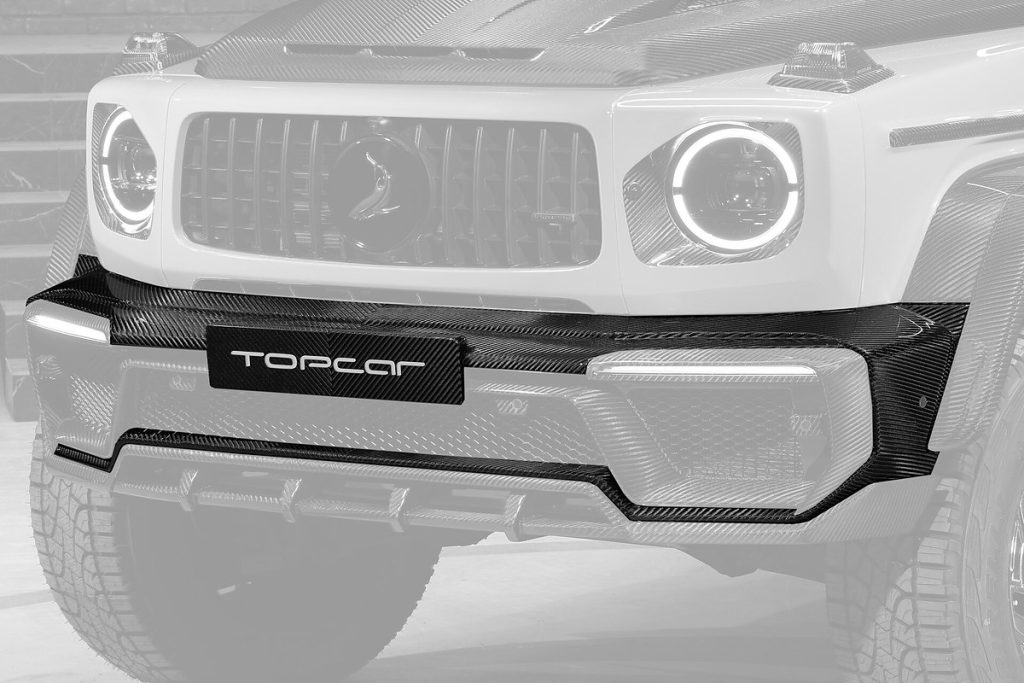 ช่องระบายอากาศ Carbon Fiber MERCEDES BENZ G63 4×4² ทรง TOPCAR INFERNO