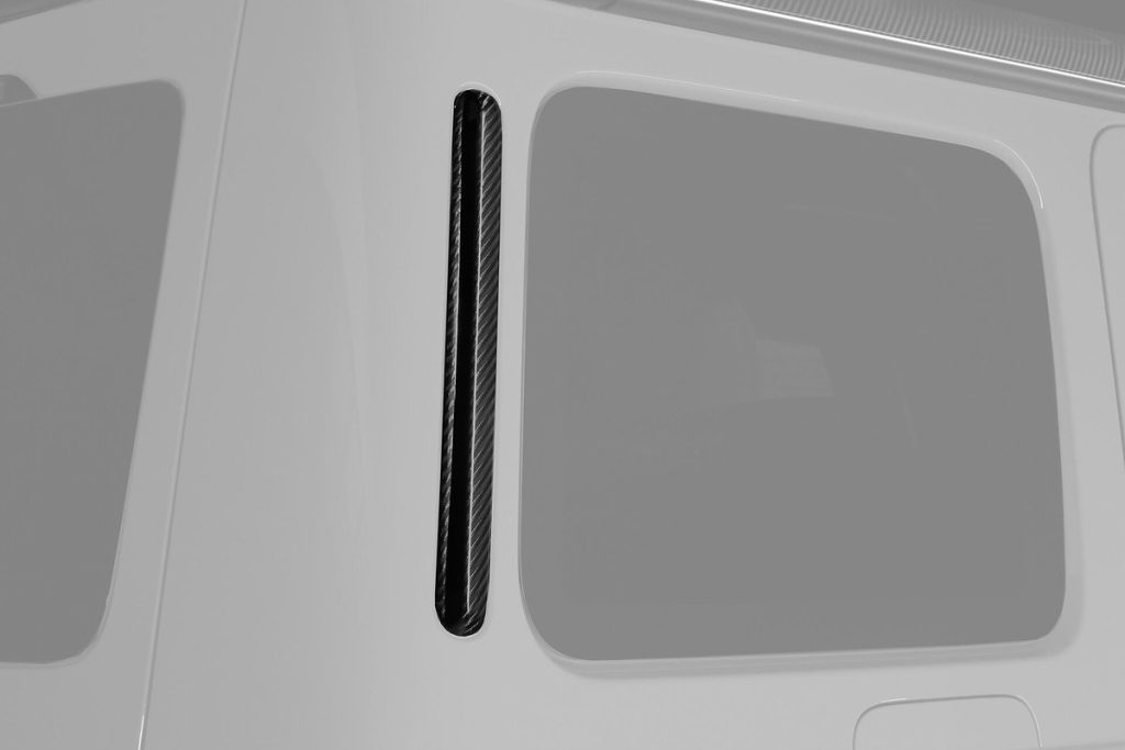 เสาหลังคา C Carbon Fiber ฝาครอบ MERCEDES BENZ G63 4×4² ทรง TOPCAR INFERNO 2 ชิ้น