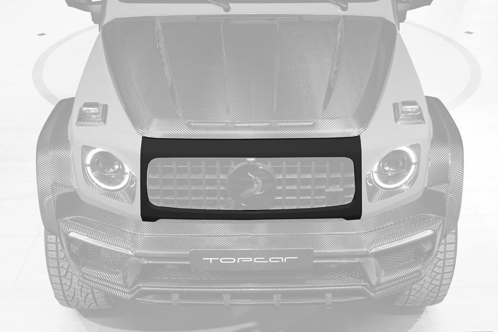 ตกแต่งภายนอก Carbon Fiber ตัวกลาง MERCEDES BENZ G63 4×4² ทรง TOPCAR INFERNO