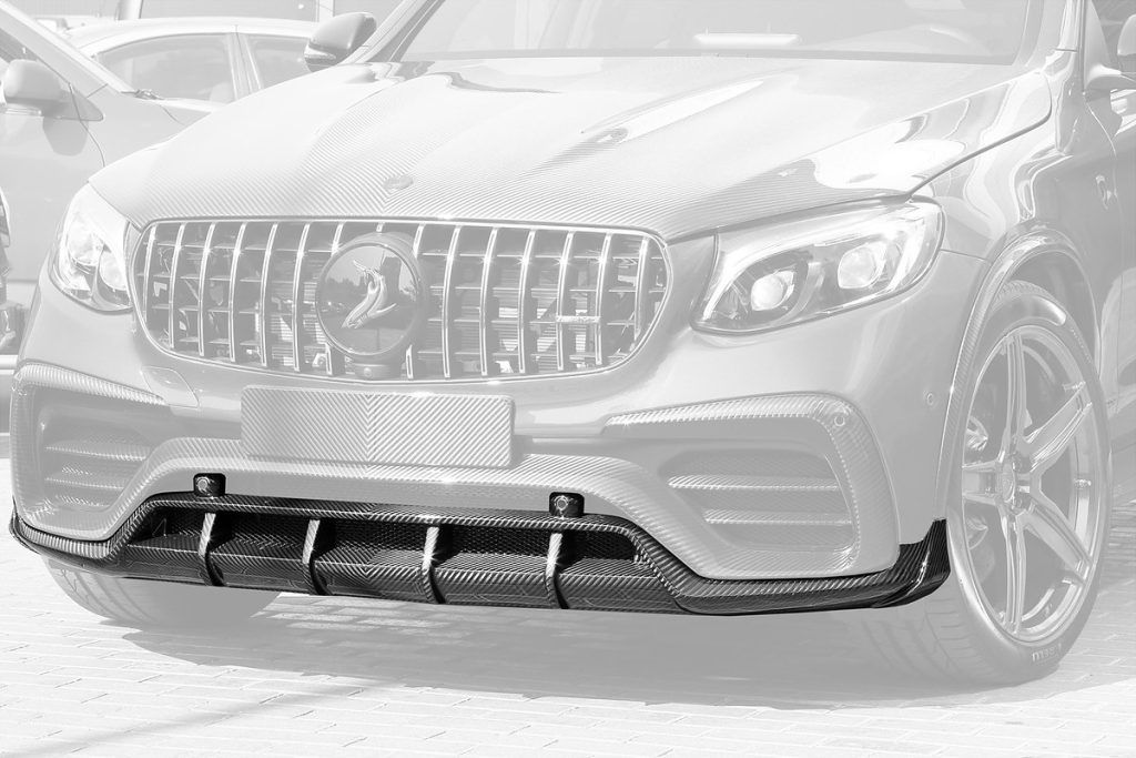 ลิ้นหน้า Carbon Fiber MERCEDES BENZ C253 GLC Coupe ทรง TOPCAR INFERNO