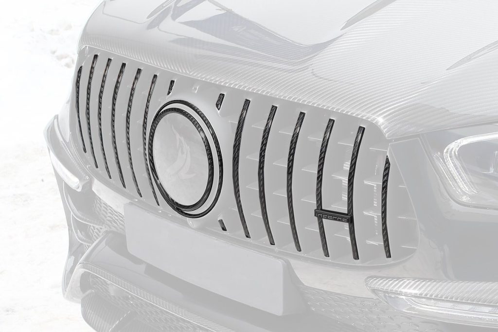 กระจังหน้า Carbon Fiber MERCEDES BENZ C167 GLE Coupe ทรง TOPCAR INFERNO