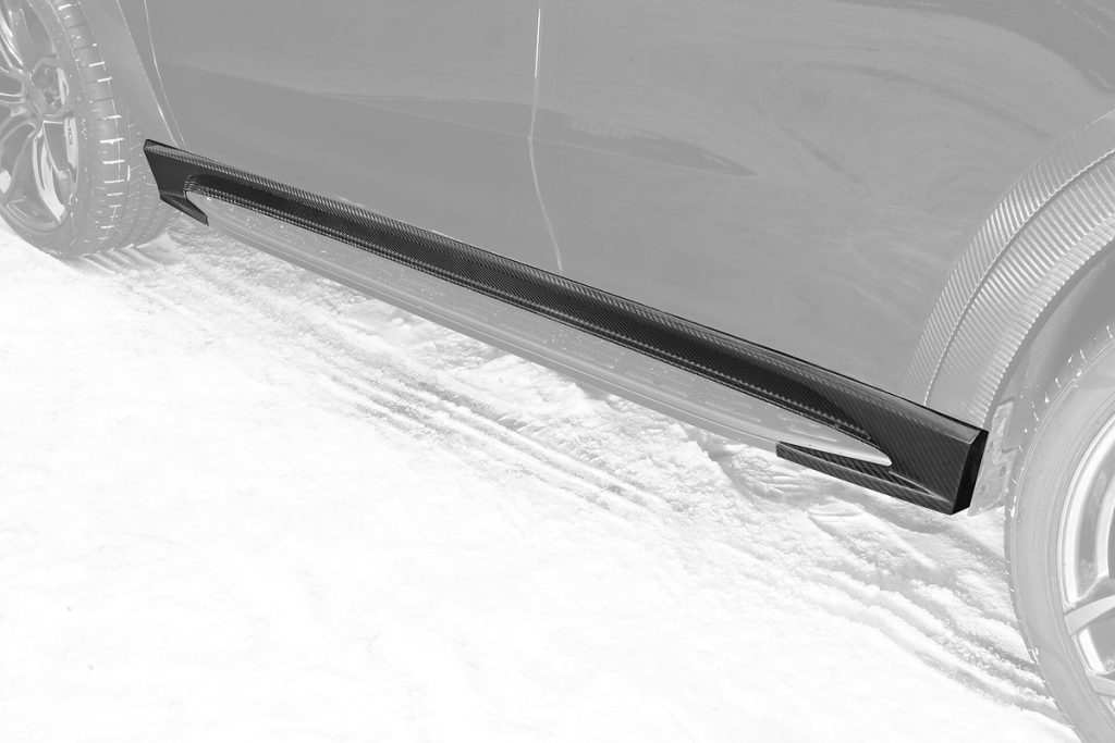 สเกิร์ตข้าง Carbon Fiber MERCEDES BENZ C167 GLE Coupe ทรง TOPCAR INFERNO 2 ชิ้น