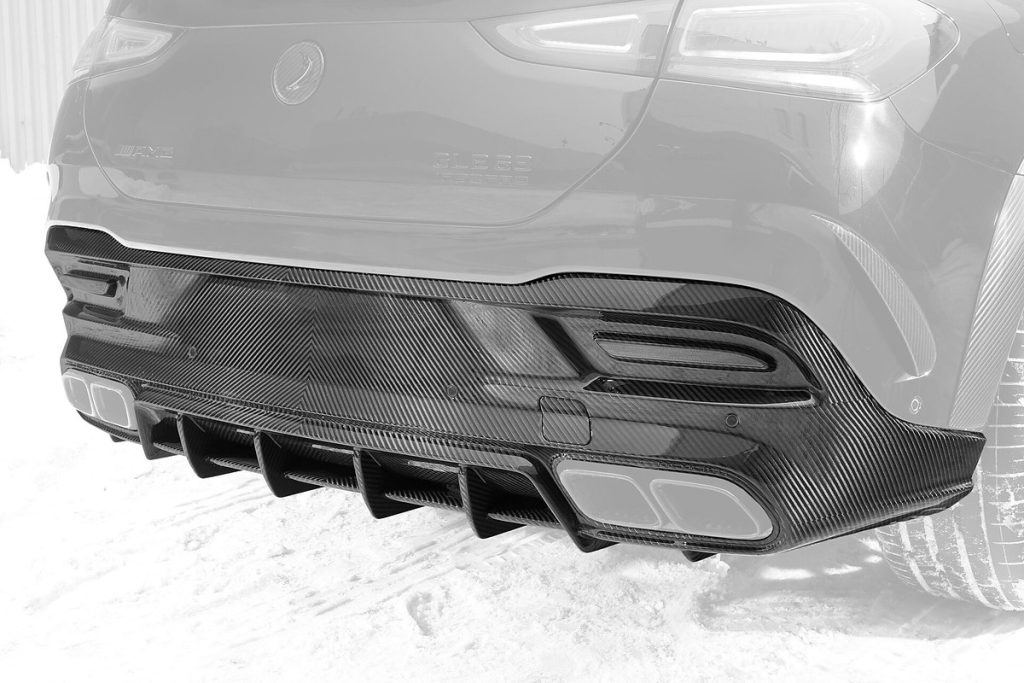 ดิฟฟิวเซอร์ท้าย Carbon Fiber MERCEDES BENZ C167 GLE Coupe ทรง TOPCAR INFERNO