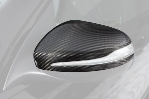 Side Mirrors Carbon Fiber cover MERCEDES BENZ C167 GLE Coupe style TOPCAR INFERNO 2 pieces