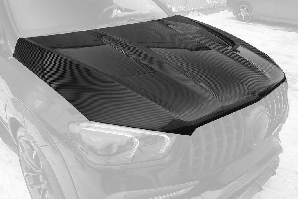 ฝากระโปรงหน้า Carbon Fiber MERCEDES BENZ C167 GLE Coupe ทรง TOPCAR INFERNO