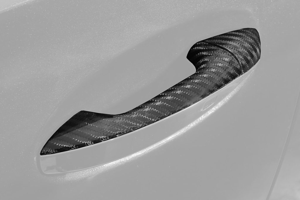 มือจับประตู Carbon Fiber MERCEDES BENZ C167 GLE Coupe ทรง TOPCAR INFERNO 4 ชิ้น
