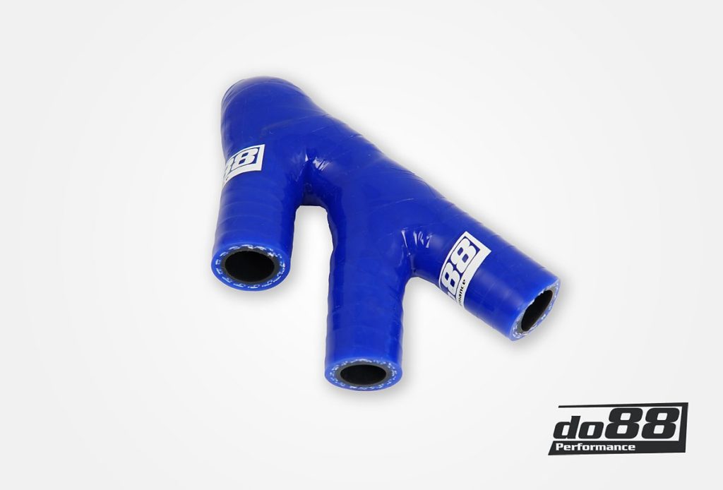 ท่อยางซิลิโคน do88 สีน้ำเงิน สำหรับ Audi RS4 2.7 Bi Turbo F