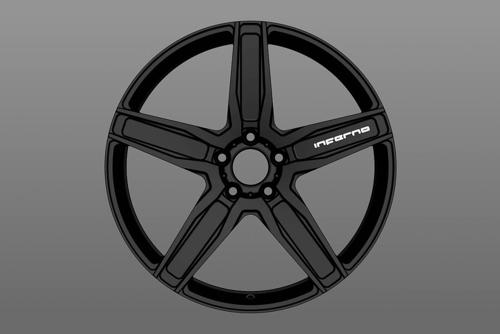 ล้อ ลาย Inferno Style ขอบ 23 นิ้ว MERCEDES BENZ C167 GLE Coupe ทรง TOPCAR INFERNO 4 ชิ้น