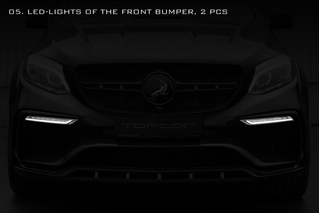 ไฟ MERCEDES BENZ C292 GLE Coupe ทรง TOPCAR INFERNO 2 ชิ้น