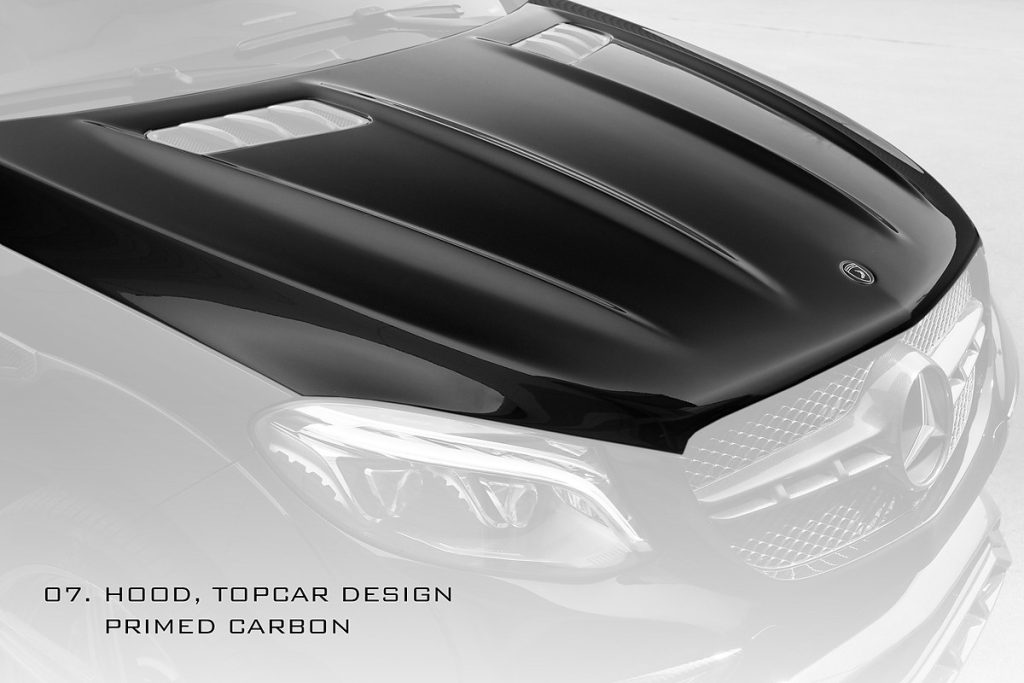 ฝากระโปรงหน้า MERCEDES BENZ C292 GLE Coupe ทรง TOPCAR INFERNO