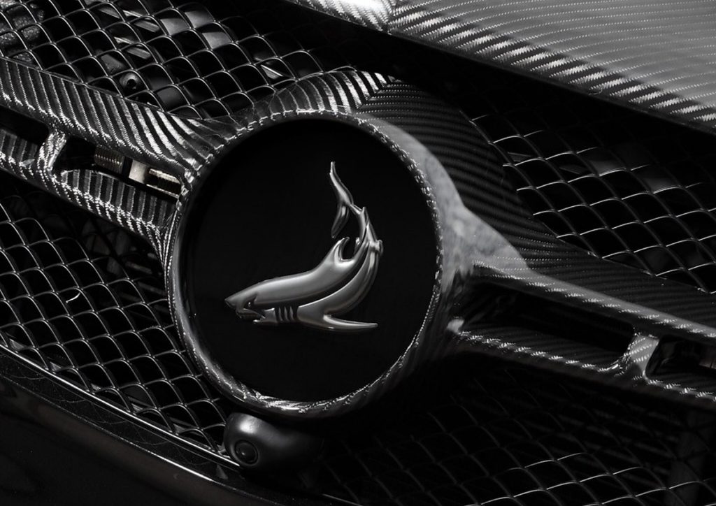 โลโก้ ลาย Shark MERCEDES BENZ W166 GLE ทรง TOPCAR INFERNO