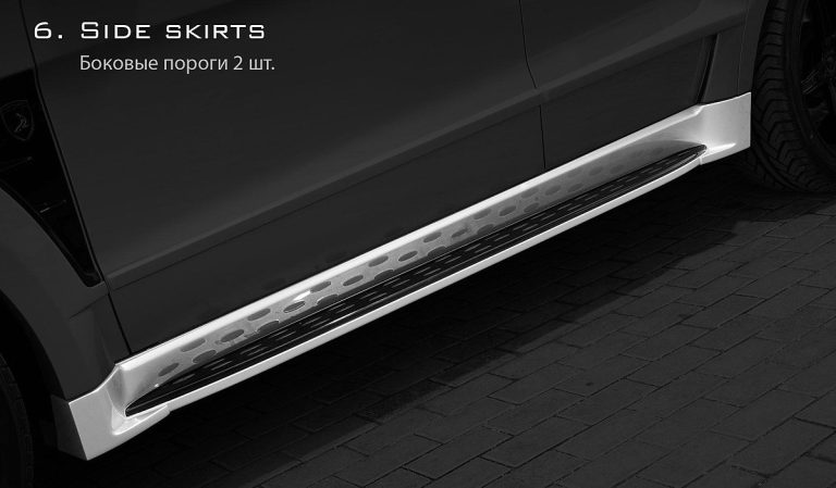 侧裙 MERCEDES BENZ W166 ML63 AMG 款式 TOPCAR INFERNO