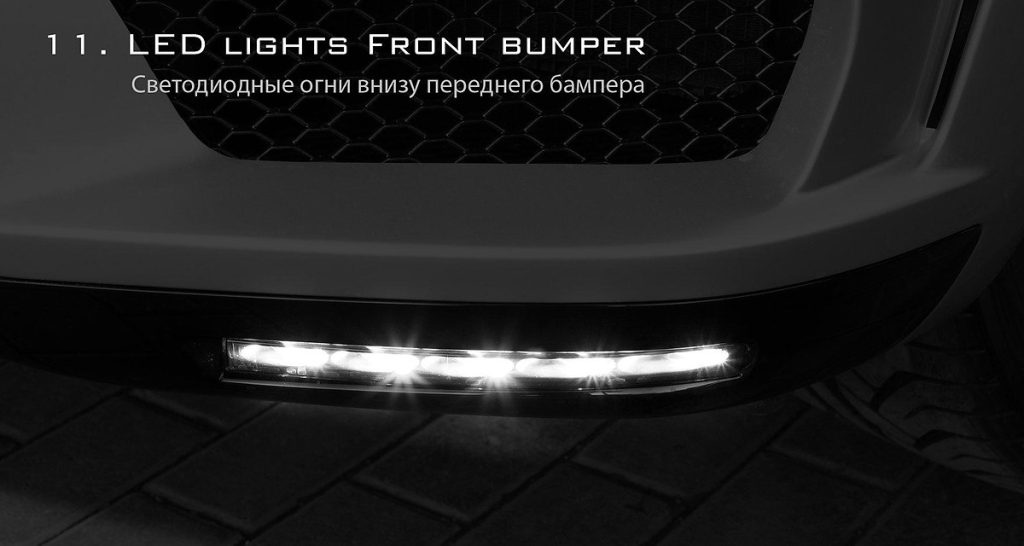 ไฟ MERCEDES BENZ W166 ML63 AMG ทรง TOPCAR INFERNO