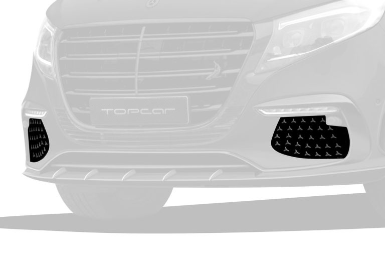 前格栅 Carbon Fiber MERCEDES BENZ W447 V-Class Facelift 款式 TOPCAR INFERNO 2 件