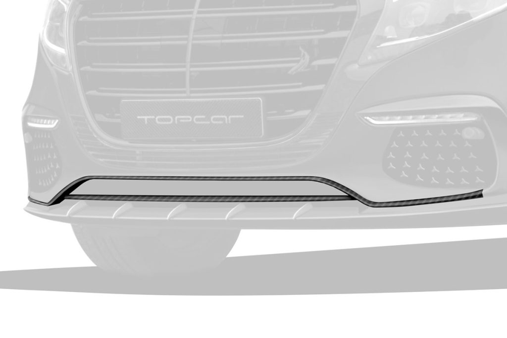 คิ้วแต่ง Carbon Fiber W447 V-Class Facelift ทรง TOPCAR INFERNO