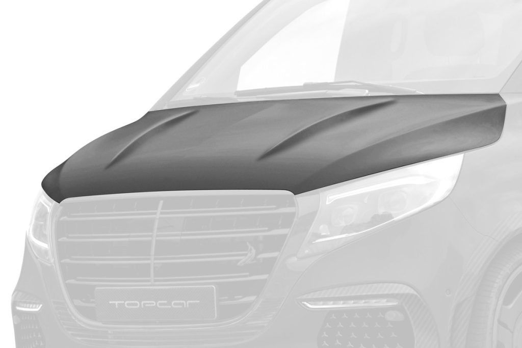 ฝากระโปรงหน้า Carbon Fiber W447 V-Class Facelift แบบพ่นสี ทรง TOPCAR INFERNO