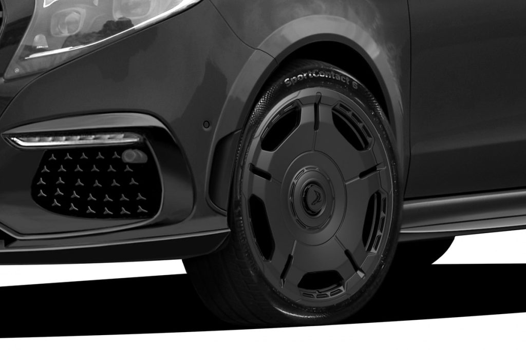 ล้อ ลาย Aero Vision Evo ตัวกลาง MERCEDES BENZ W447 V-Class Facelift ทรง TOPCAR INFERNO 4 ชิ้น (20Х8 20Х8)
