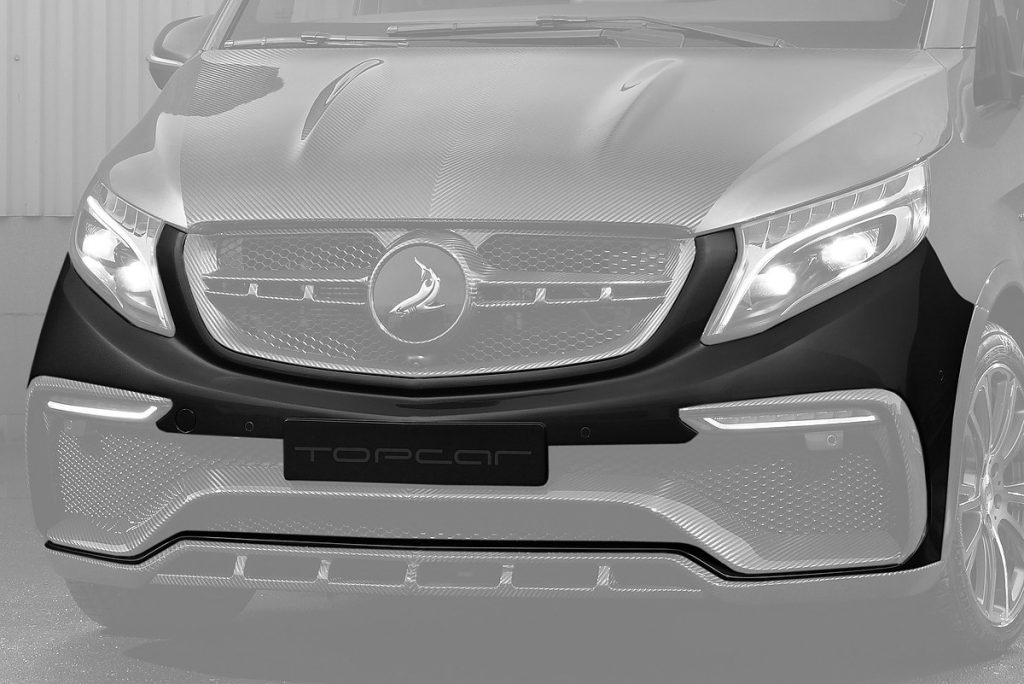 กันชนหน้า MERCEDES BENZ W447 V-Class ทรง TOPCAR