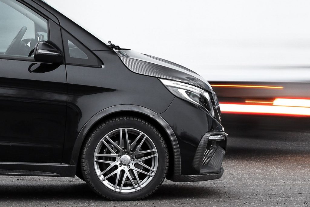 ซุ้มล้อ Carbon Fiber MERCEDES BENZ W447 V-Class ทรง TOPCAR 4 ชิ้น