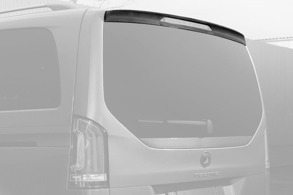 สปอยเลอร์ท้าย Carbon Fiber MERCEDES BENZ W447 V-Class ทรง TOPCAR
