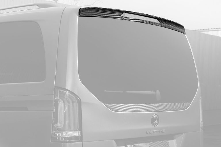 Rear Spoiler Carbon Fiber MERCEDES BENZ W447 V-Class style TOPCAR