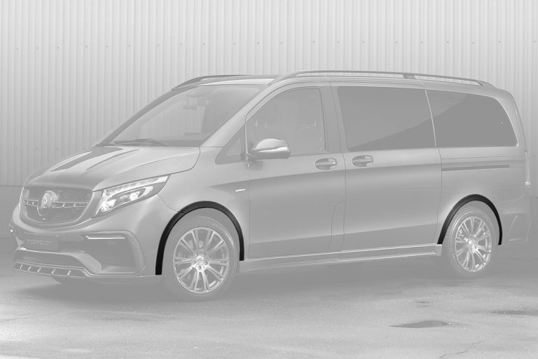 轮眉 MERCEDES BENZ W447 V-Class 喷漆版款式 TOPCAR 4 件
