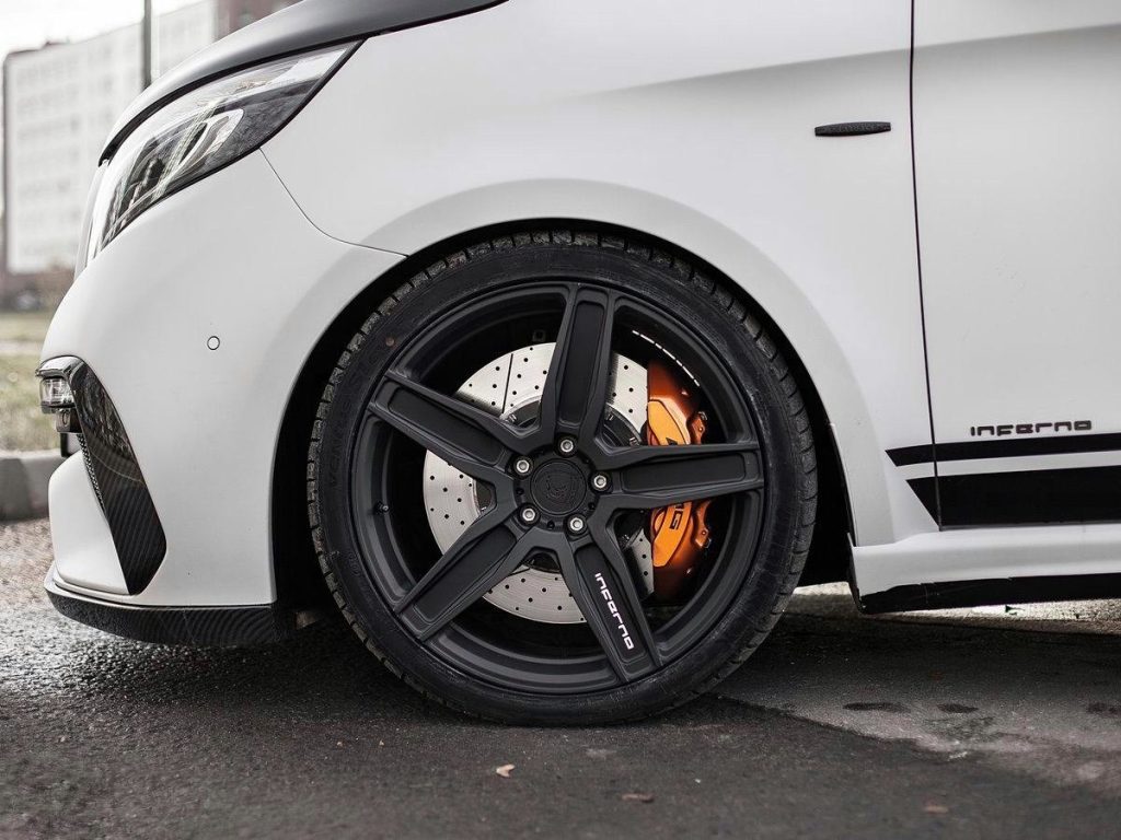 ล้อ ลาย Inferno MERCEDES BENZ W447 V-Class ทรง TOPCAR (9J Et50)