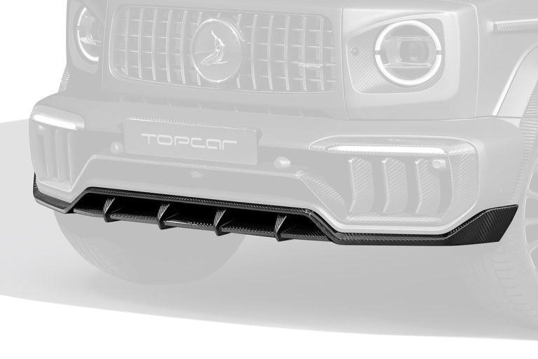 Front Lip Carbon Fiber MERCEDES BENZ W465 G-Class style TOPCAR INFERNO