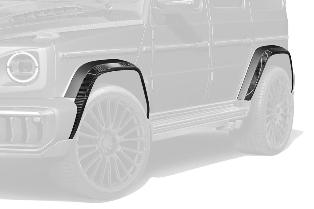 ซุ้มล้อ Carbon Fiber คาร์บอนผสม MERCEDES BENZ W465 G-Class ทรง TOPCAR INFERNO 8 ชิ้น