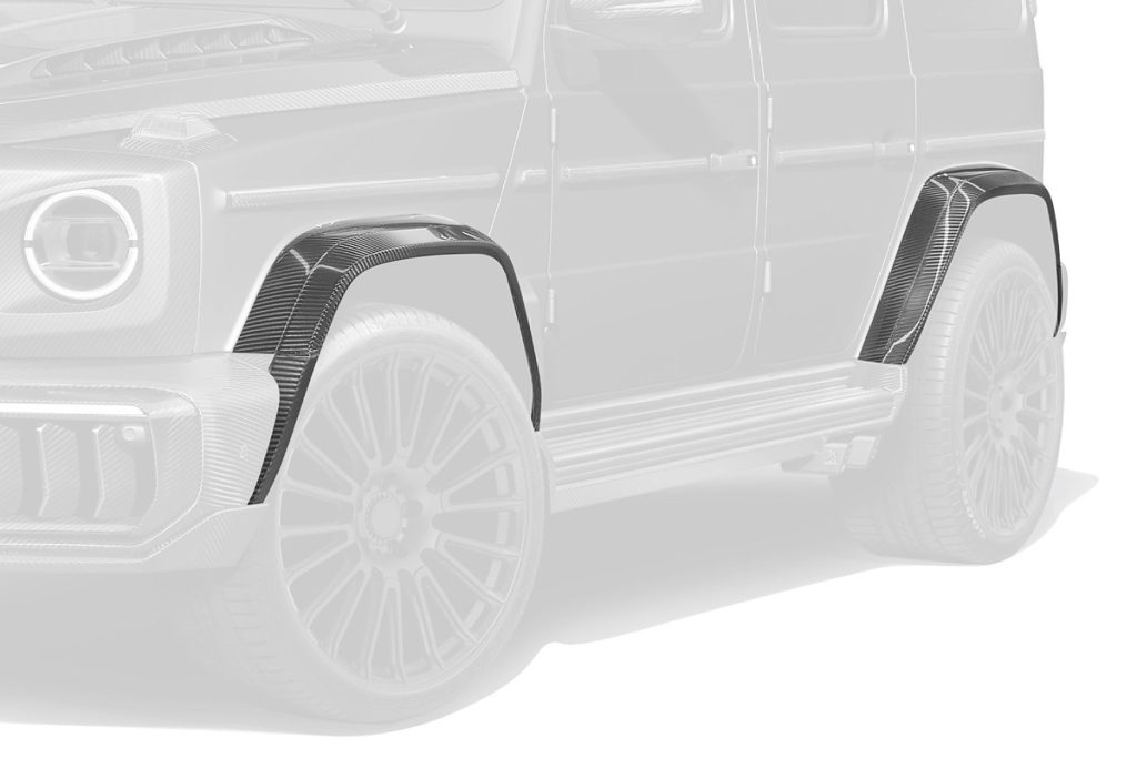 ซุ้มล้อ Carbon Fiber MERCEDES BENZ W465 G-Class ทรง TOPCAR INFERNO 8 ชิ้น