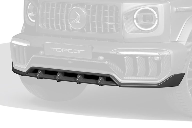 Front Lip Carbon Fiber MERCEDES BENZ W465 G-Class painted style TOPCAR INFERNO