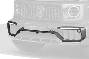 Lights Carbon Fiber centre section add-on piece MERCEDES BENZ W465 G-Class painted style TOPCAR INFERNO